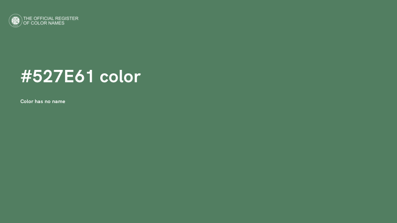 #527E61 color image