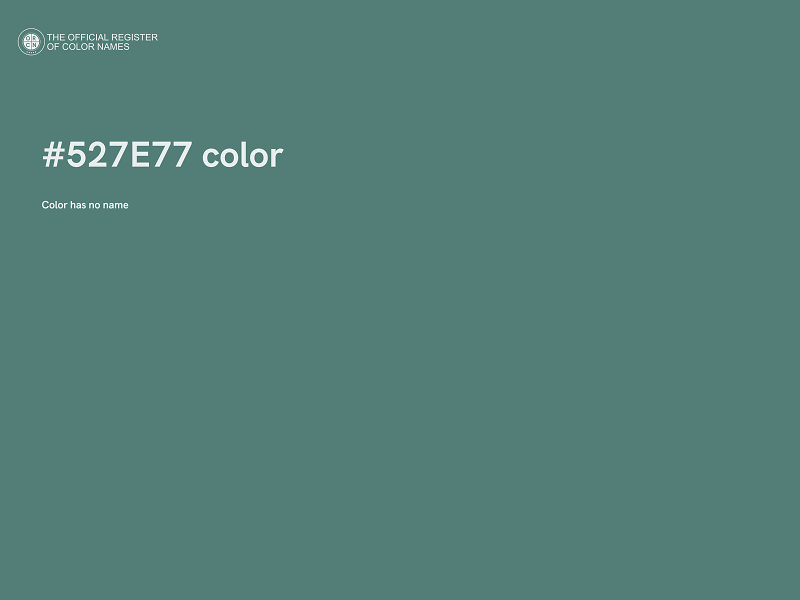 #527E77 color image