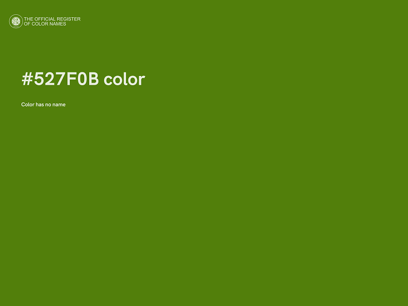 #527F0B color image