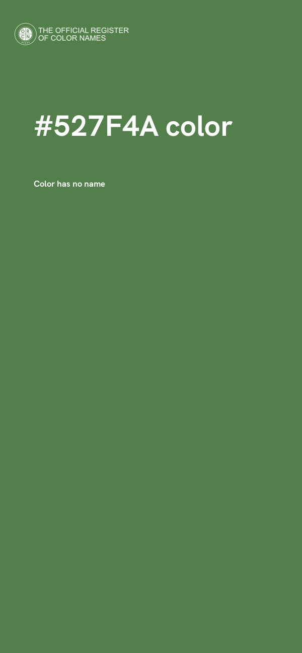 #527F4A color image