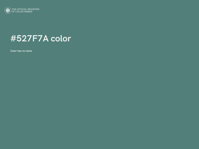 #527F7A color image