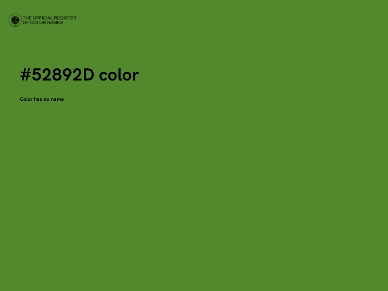 #52892D color image