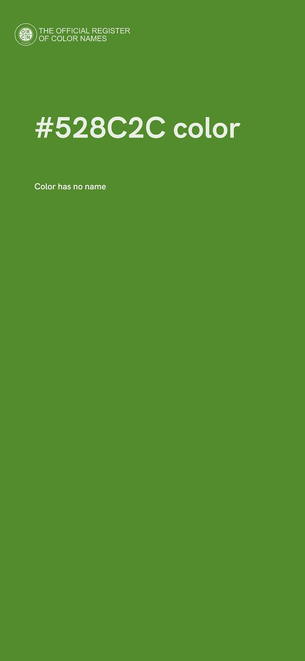 #528C2C color image