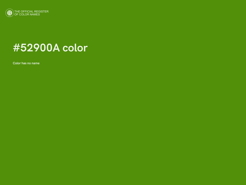 #52900A color image