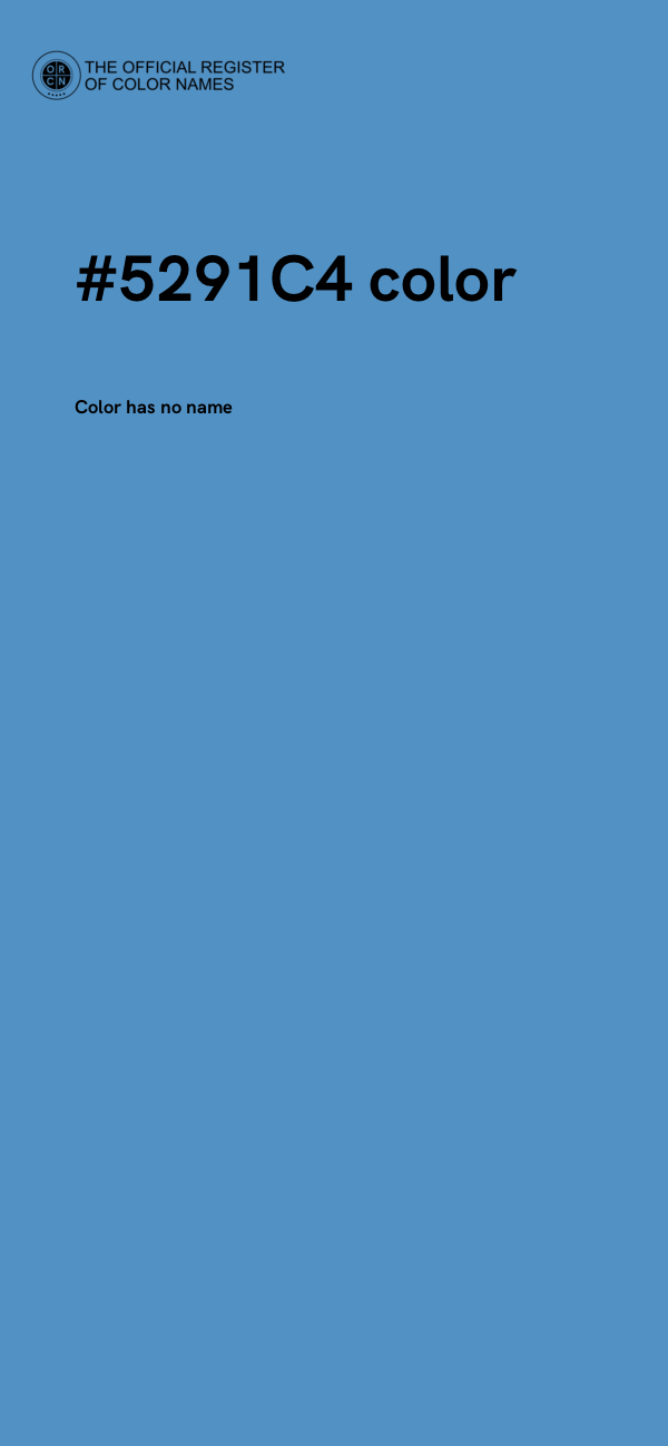 #5291C4 color image