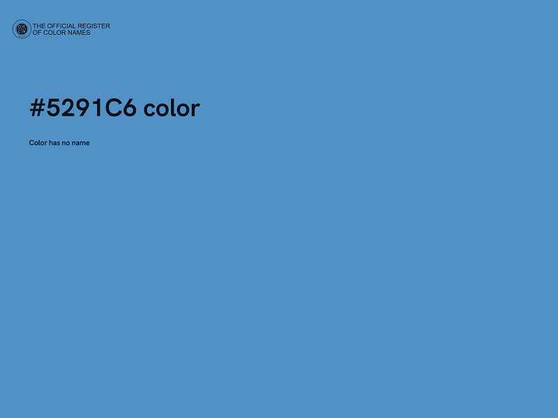 #5291C6 color image