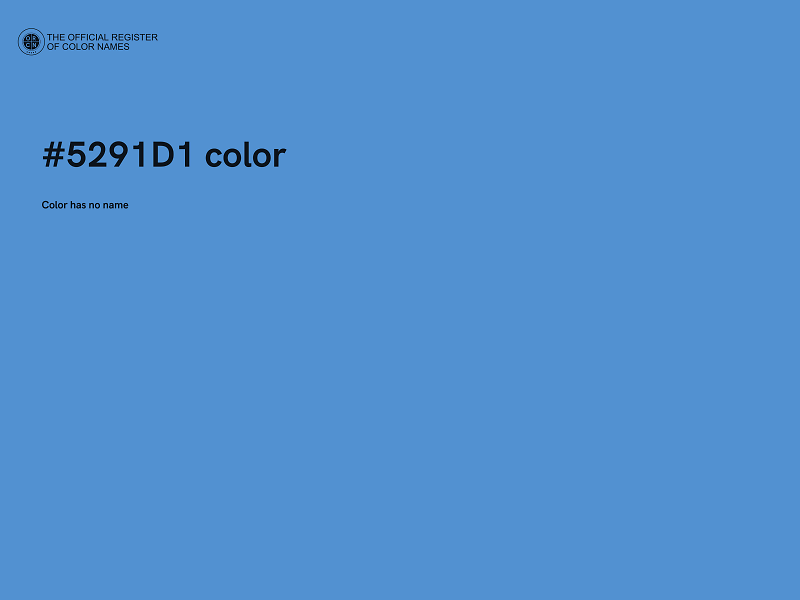 #5291D1 color image