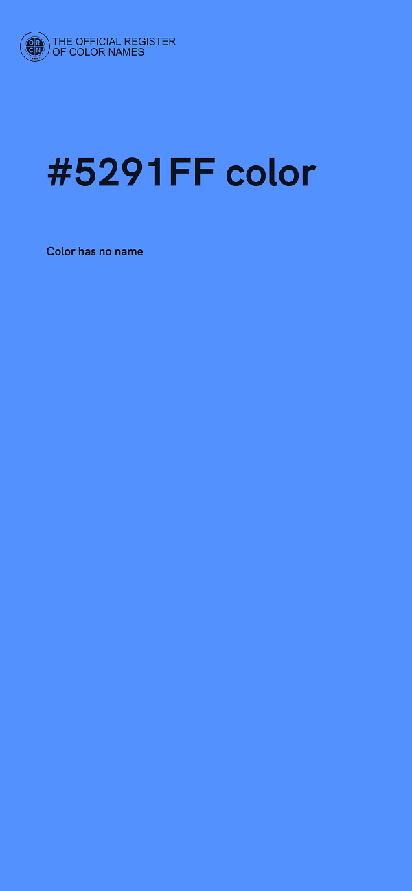 #5291FF color image