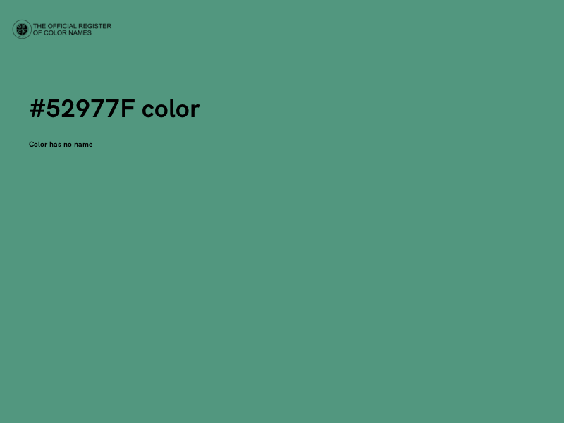 #52977F color image