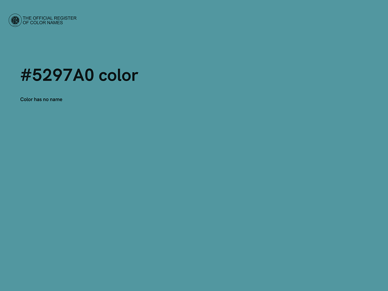 #5297A0 color image