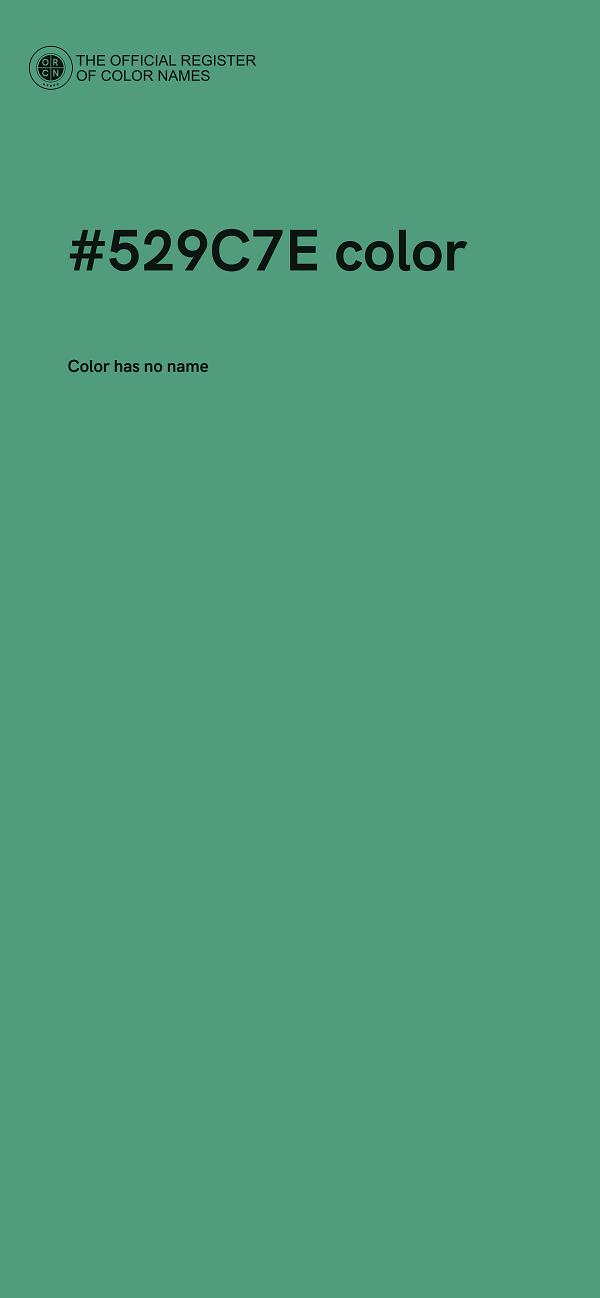 #529C7E color image