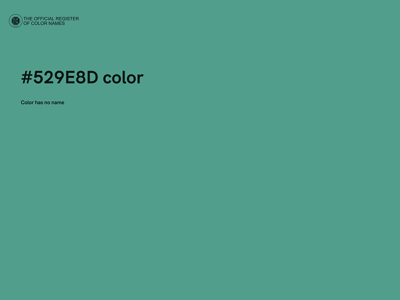 #529E8D color image