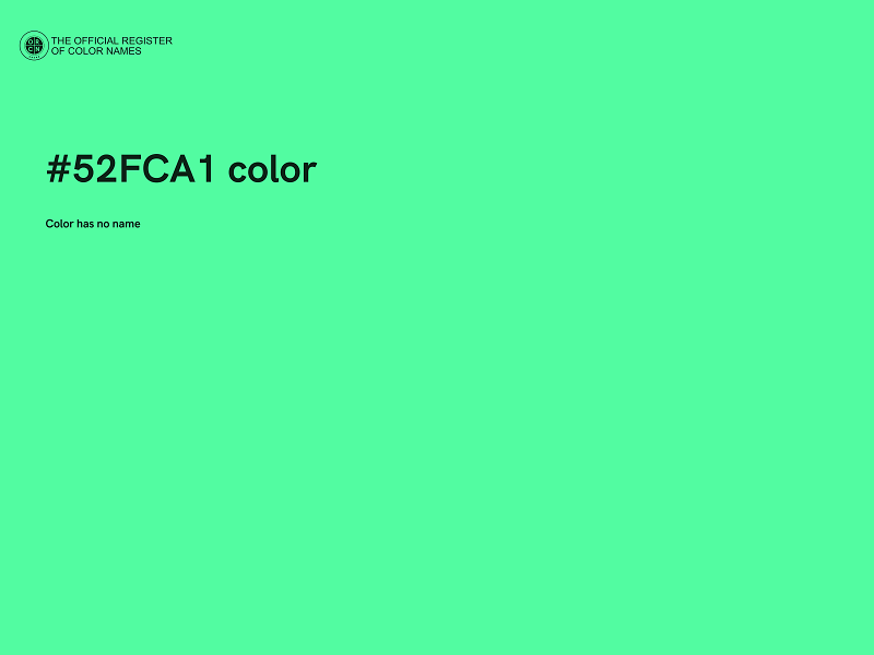 #52FCA1 color image