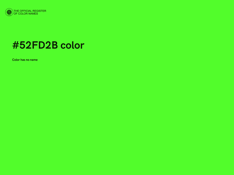 #52FD2B color image