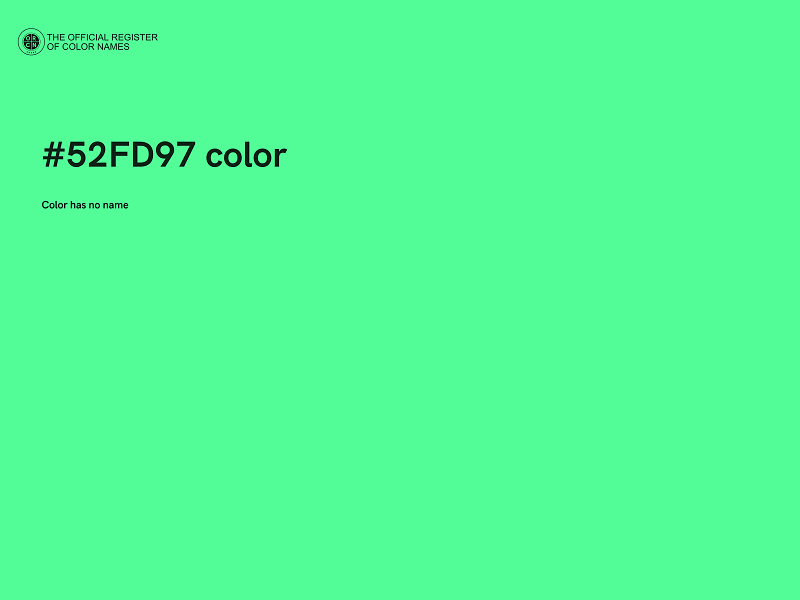 #52FD97 color image