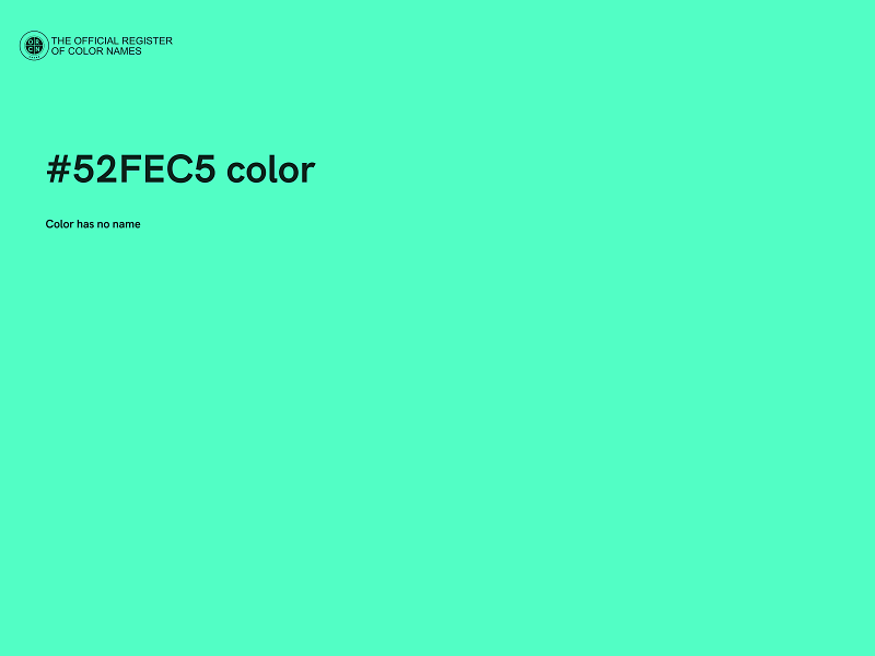 #52FEC5 color image