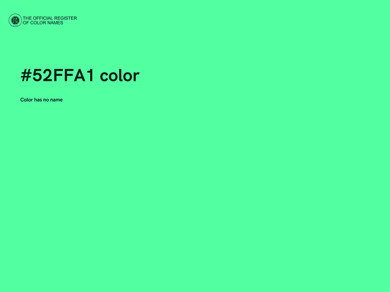 #52FFA1 color image