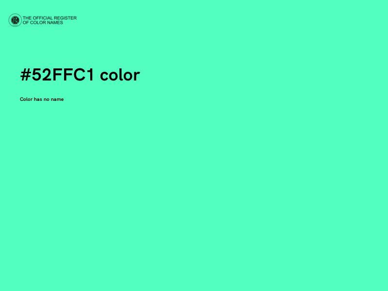 #52FFC1 color image