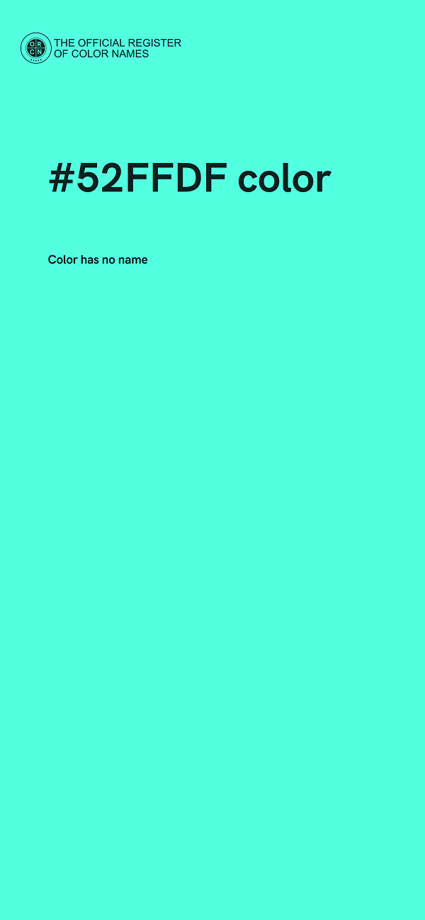 #52FFDF color image