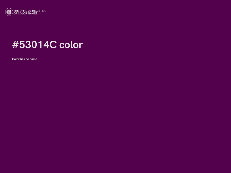 #53014C color image