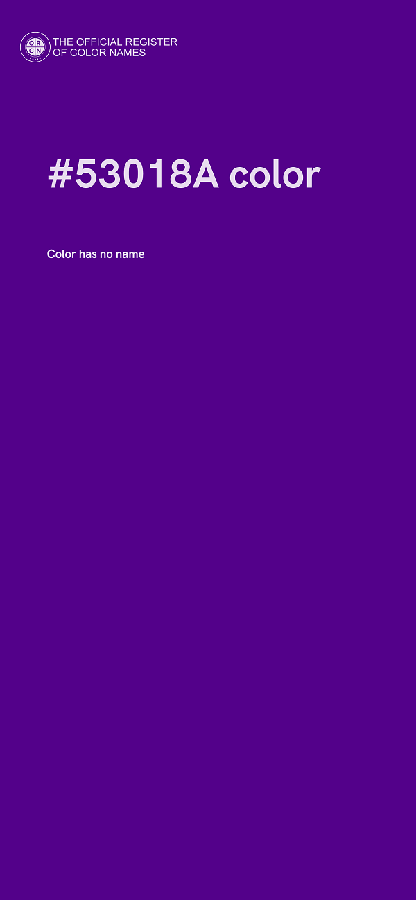 #53018A color image