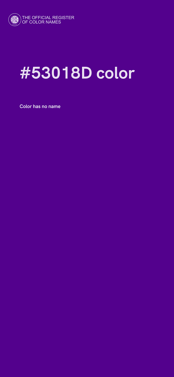 #53018D color image