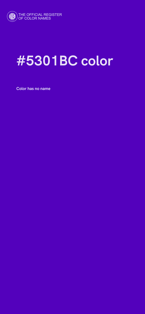 #5301BC color image