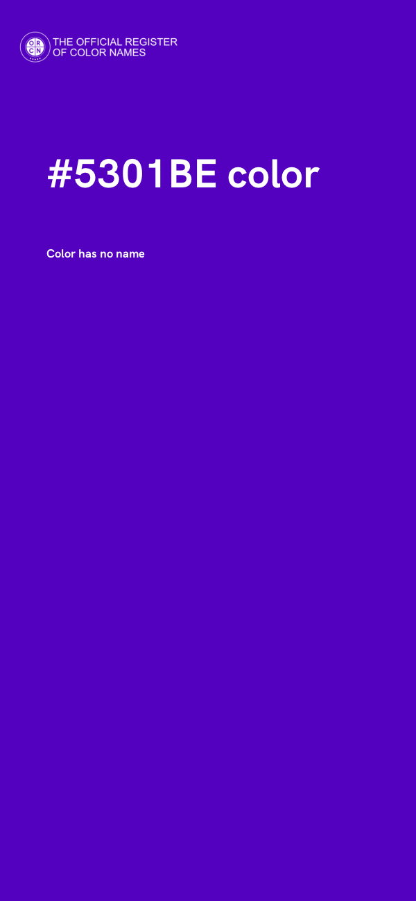 #5301BE color image