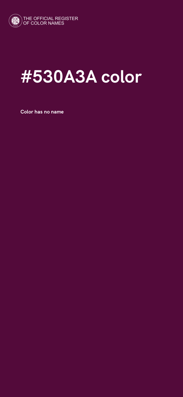 #530A3A color image