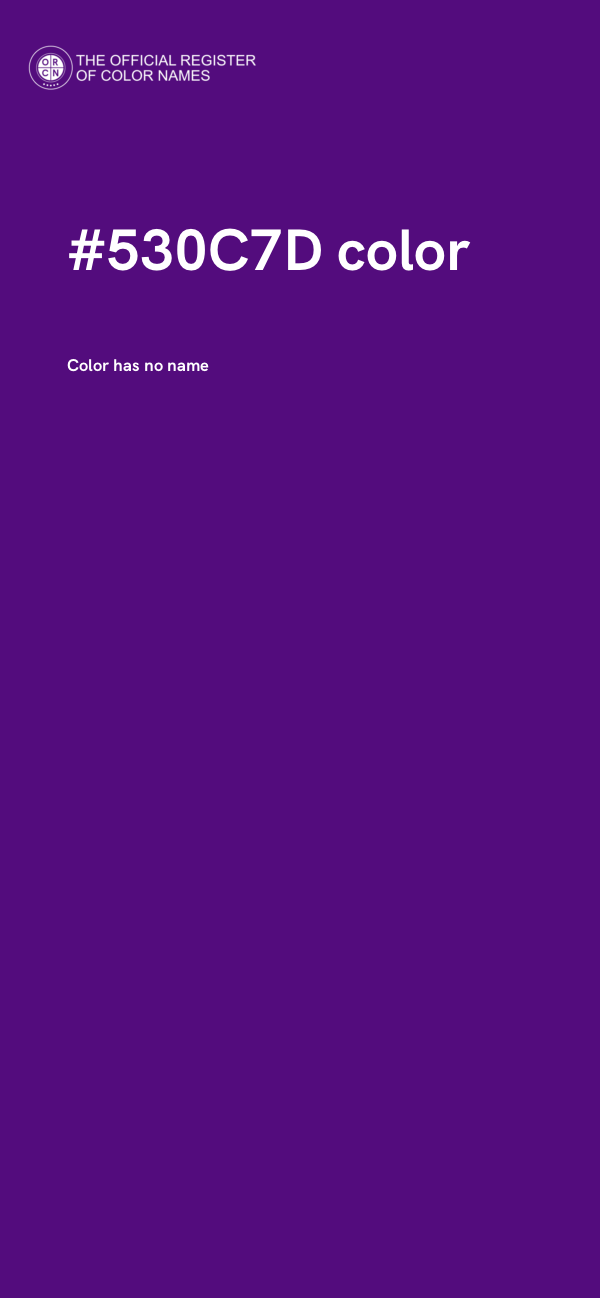 #530C7D color image