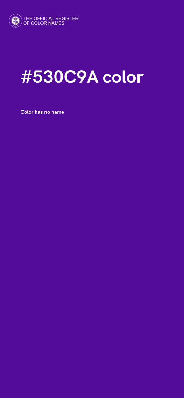 #530C9A color image