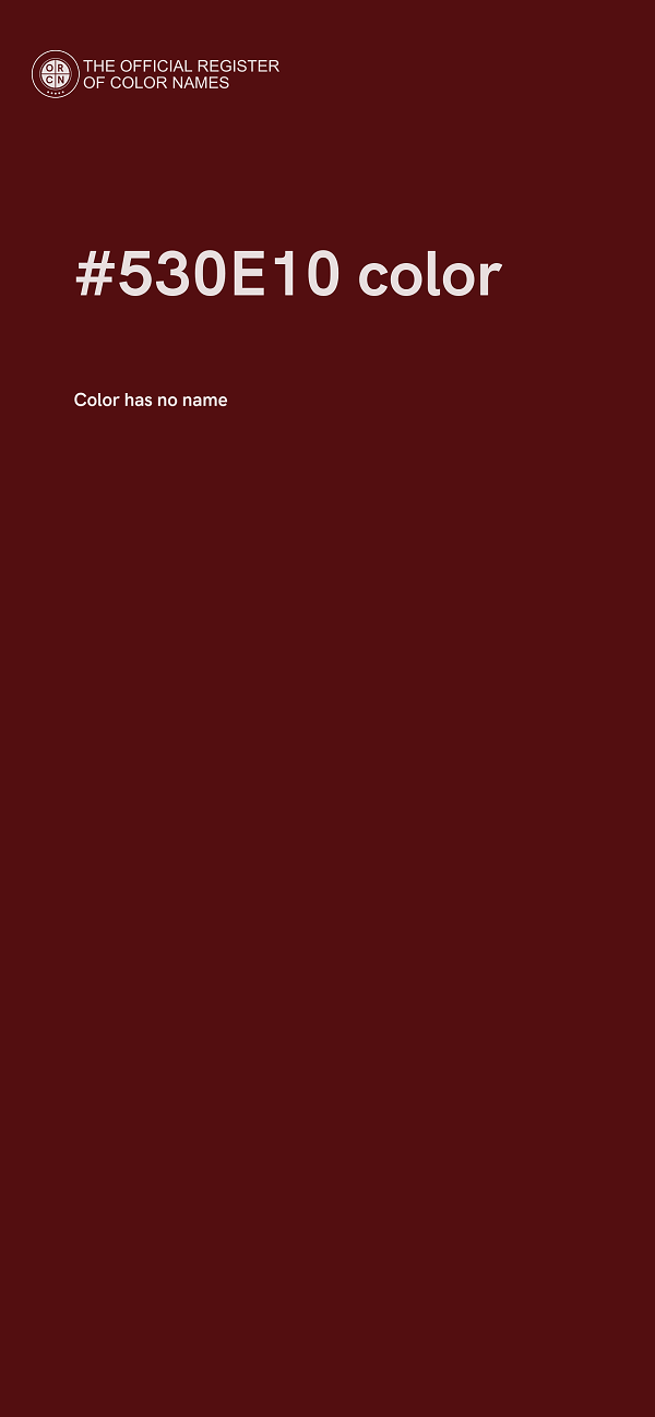 #530E10 color image