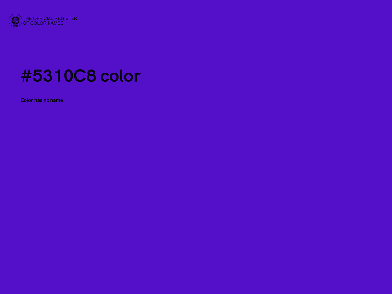 #5310C8 color image
