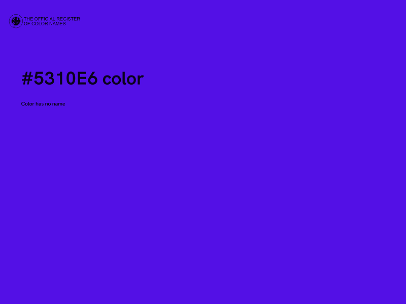 #5310E6 color image