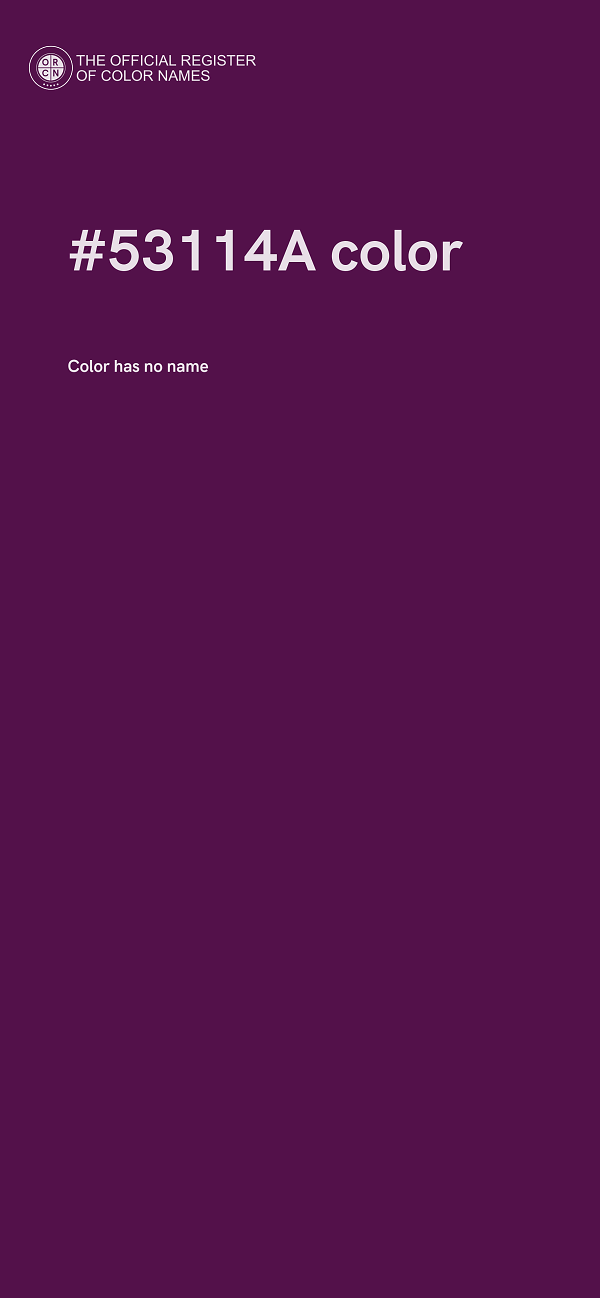 #53114A color image