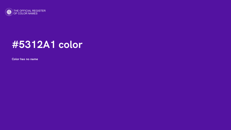 #5312A1 color image