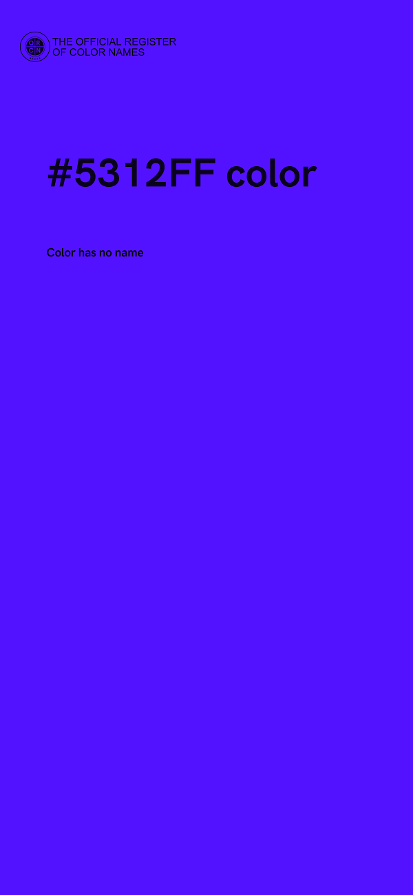 #5312FF color image
