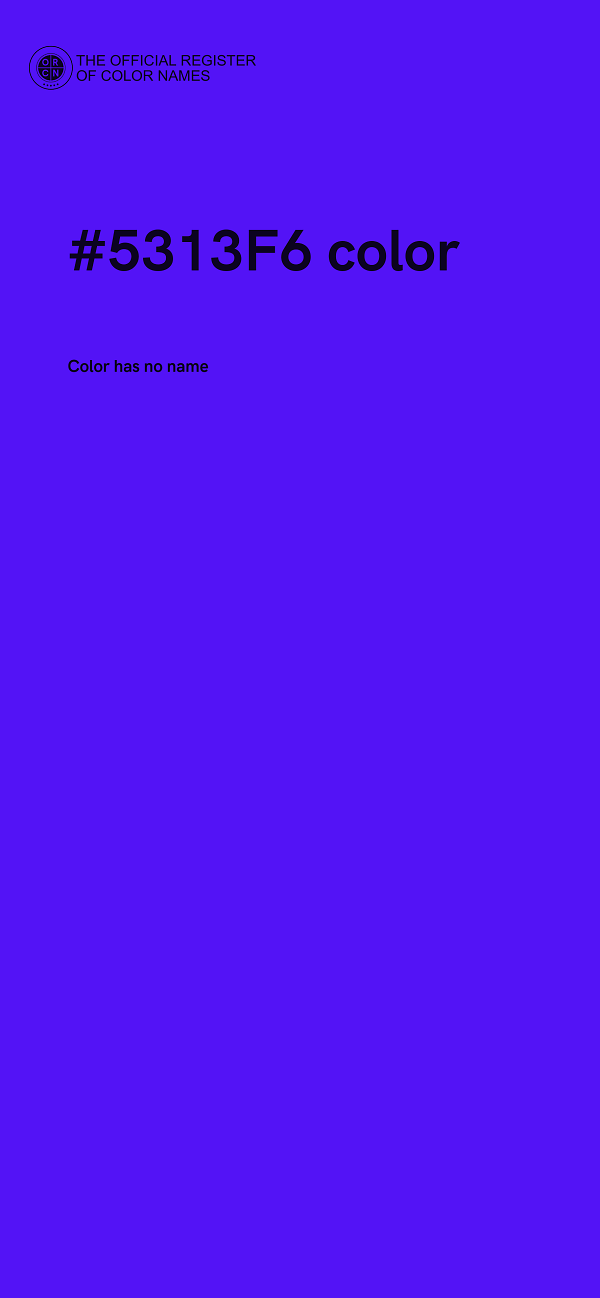 #5313F6 color image
