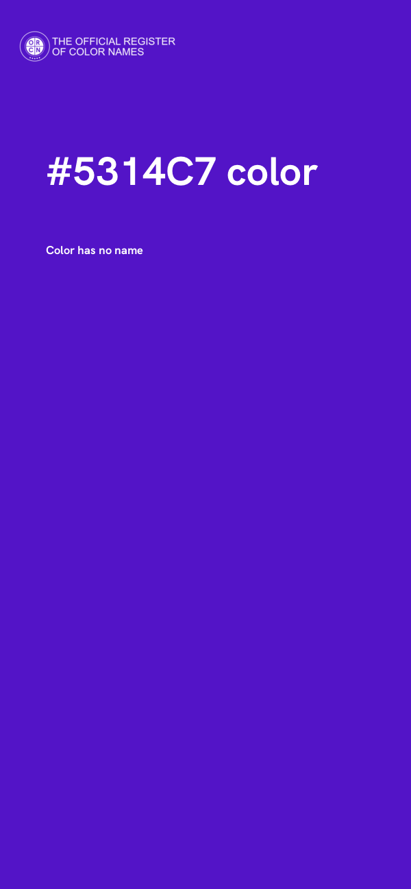 #5314C7 color image