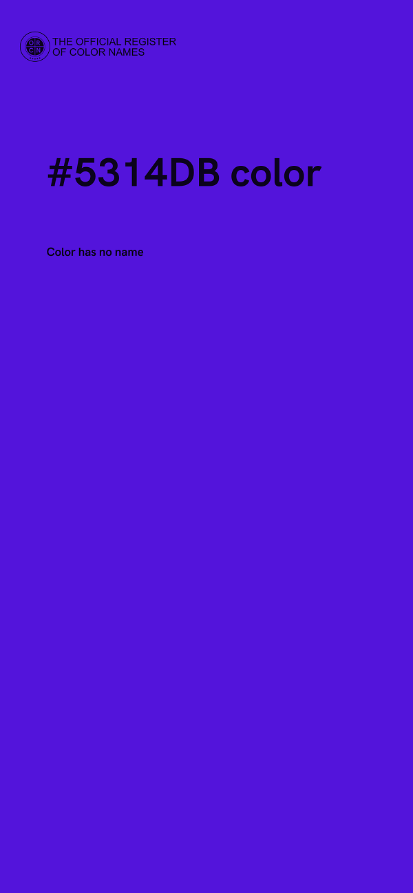 #5314DB color image