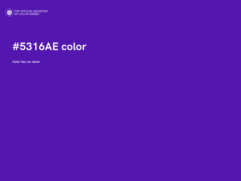 #5316AE color image