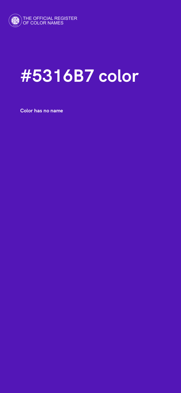 #5316B7 color image