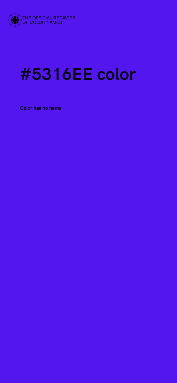 #5316EE color image