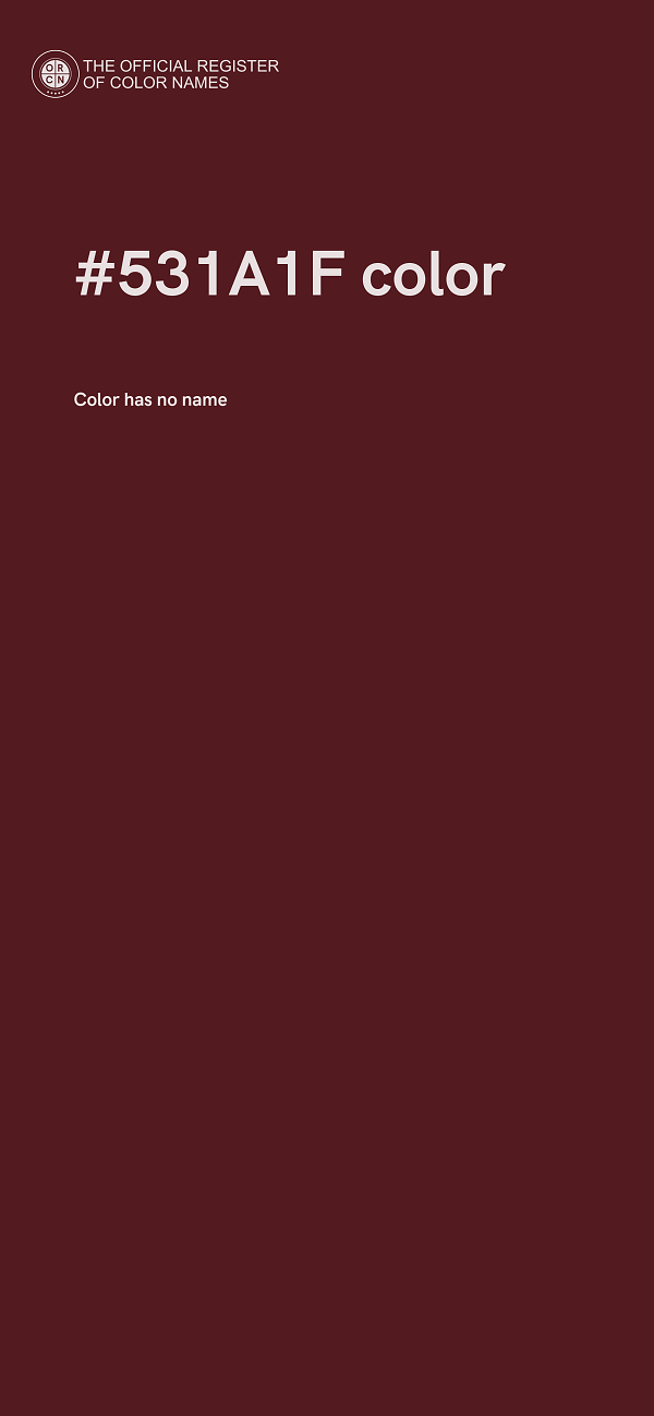 #531A1F color image