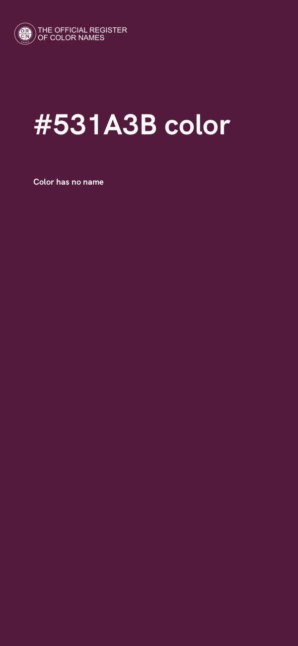 #531A3B color image