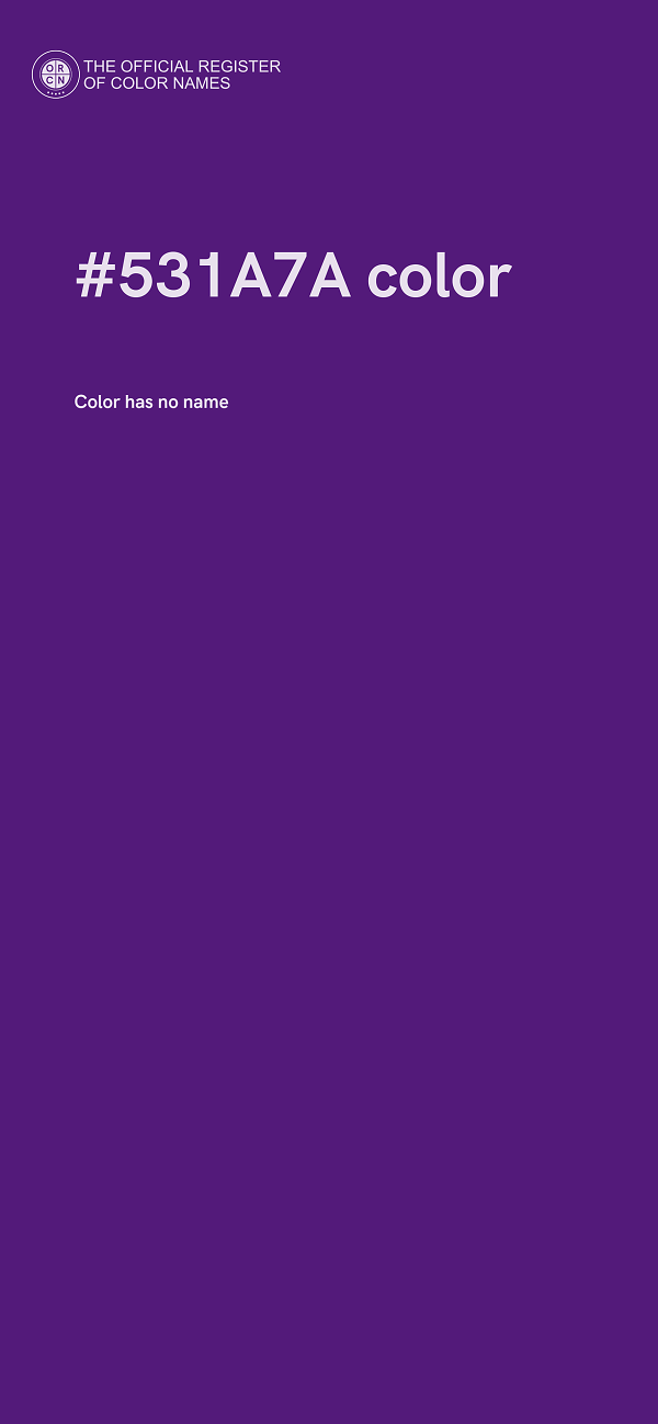 #531A7A color image