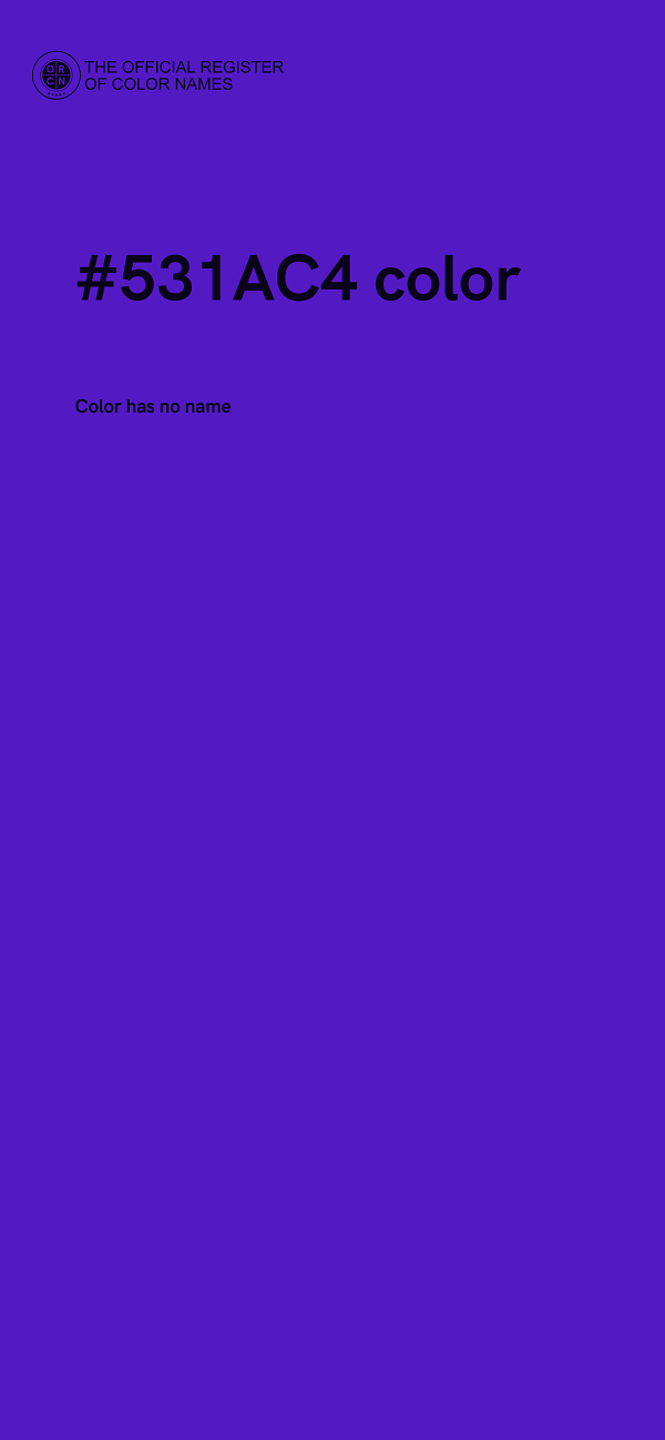 #531AC4 color image