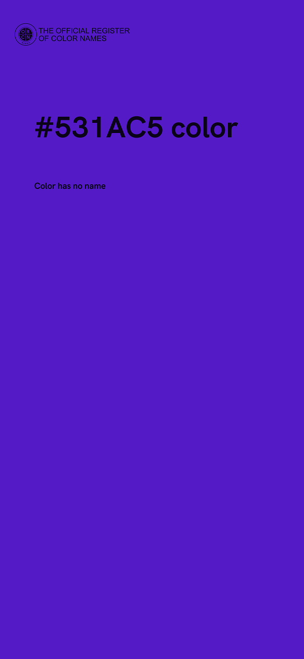 #531AC5 color image