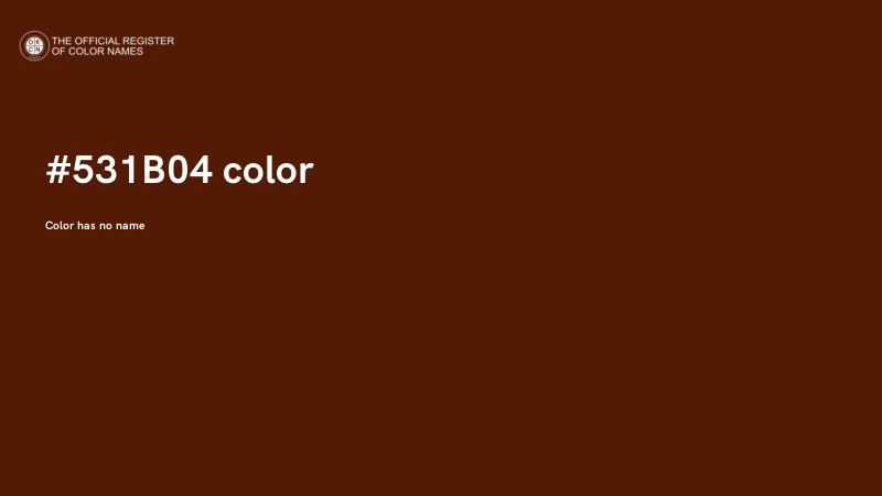 #531B04 color image