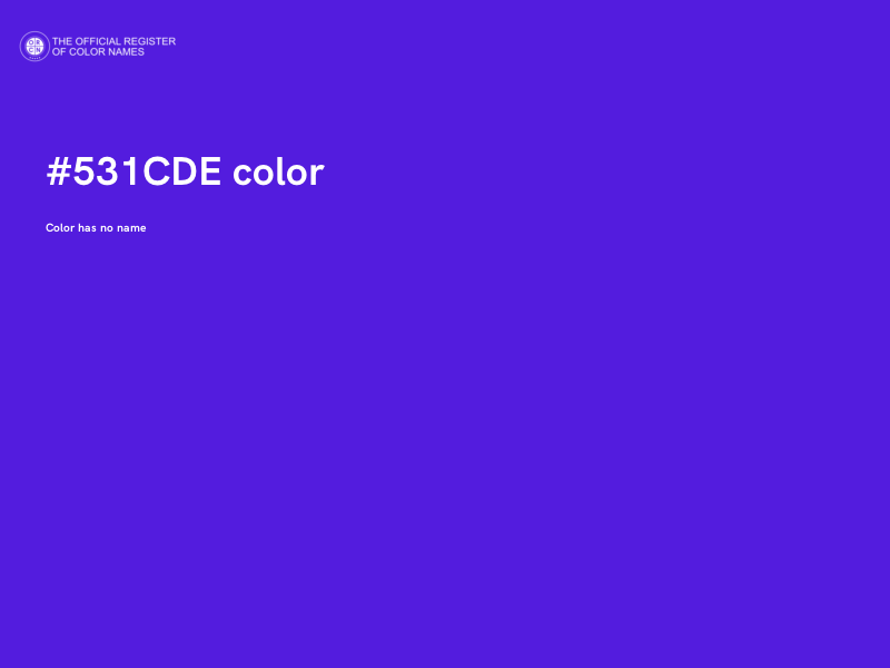 #531CDE color image